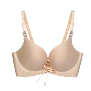 Women's Wire Free Push up Convertible Straps Solid <b>Bra</b> Sexy Bandage Lingerie 32-38 - Product Image 5