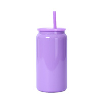 Mug isotherme de luxe en acier inoxydable brillant de 16 oz avec poignée, logo imprimé en 3D, motif floral de dessin animé mignon, anti-fuite