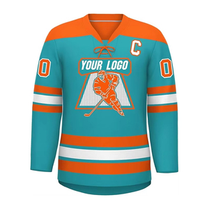 Maglia da Hockey Personalizzata, Divisa da Allenamento con Nome e Numero Ricamati/Stampati, Uniforme Sportiva Personalizzata per Uomini/Giovani/Donne - Product Image 3