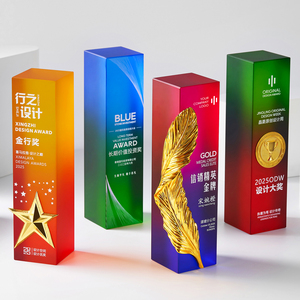Trofeo de Cristal con Diseño Creativo de Cubo de <span class=keywords><strong>Rubik</strong></span> |   Premios Personalizables de Alta Gama para Competiciones y Eventos Corporativos - Product Image 3