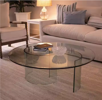 Design contemporain 6mm d'épaisseur rond en verre trempé pour la maison Table balcon escaliers extérieur-Qinhuangdao Origin