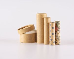 บรรจุภัณฑ์เครื่องสำอางแบบขายส่งที่เป็นมิตรกับสิ่งแวดล้อม กระปุกใส่แป้งแบบเป็นมิตรต่อสิ่งแวดล้อม หลอดบรรจุภัณฑ์แบบรีไซเคิล หลอดกระดาษแข็ง หลอดกระดาษคราฟท์ - Product Image 6