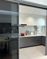 Soluciones Duraderas para Gabinetes de Cocina de Alto Brillo: Personalizables para Comercio Internacional y Hogares Contemporáneos