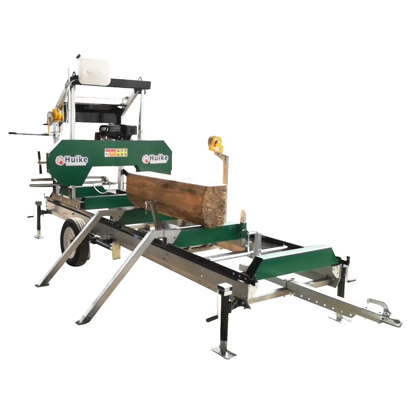 15 HP professional wood mill band saw sawmill diesel sawmill portable bandsaw mobile sawmill for sale