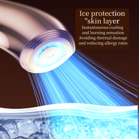 Appareil facial à micro-courant double action, masseur facial en silicone pour le cou