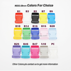 Hebilla de liberación rápida de plástico POM reciclado KAM de 1,5 pulgadas, colores personalizados al por mayor, 38mm - Product Image 2