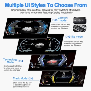Navihua Auto Meter LCD Digital Cluster <b>for</b> BMW X5 E70 X6 E71 2006-2013 Virtual Cockpit <b>Speedometer</b> LCD Instrument Dashboard - Product Image 3