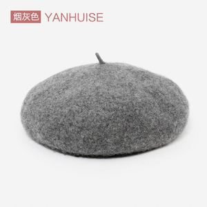 Béret en Laine 100% Personnalisé avec Logo Brodé, Couleurs Unies, Vente en Gros, Pas Cher, pour Plage, Sports, Pêche, Fête, Ski, Adulte Femme, Faible MOQ - Product Image 3