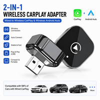Adaptateur sans fil CarPlay Kaiwo A681, dongle certifié CE/FCC, prend en charge la mise à jour logicielle en ligne, compatible universellement avec l'autoradio