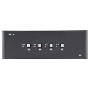 Commutateur <span class=keywords><strong>KVM</strong></span> DisplayPort 1.4 GC 8K 4 ports pour trois moniteurs, 4K 120Hz HDR10, commutateur USB 3.0 pour 4 PC partageant 3 écrans - Product Image 3