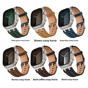 Correa de Repuesto de Cuero Original Super Larga Compatible con <span class=keywords><strong>IWatch</strong></span>, la Más Vendida en Europa y Estados Unidos - Product Image 1