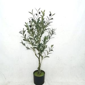 Arbre artificiel <span class=keywords><strong>olivier</strong></span> intérieur maison ornement PE plante verte en <span class=keywords><strong>pot</strong></span> <span class=keywords><strong>pour</strong></span> la décoration de la maison - Product Image 4