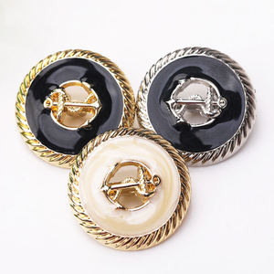 Kẽm Hợp Kim Chân Tay Khâu Có Thể Giặt Kim Loại Nút Cho Áo Khoác Len Áo Khoác Phù Hợp Với Tùy Chỉnh Phụ Kiện Quần Áo - Product Image 5