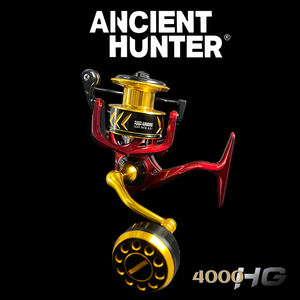 Ancien Chasseur Japon Rouge or Métal Spinning Jigging Reel <span class=keywords><strong>Saltist</strong></span> 4000HG 10kgs Drag Boat Popping Reel - Product Image 6