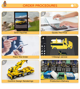 Bloques de Construcción Personalizados con Temática de Hospital, Juguetes de Ladrillos para Niñas, <span class=keywords><strong>Vista</strong></span> de Calle de la Ciudad, Conjuntos de Bloques de Construcción - Product Image 6