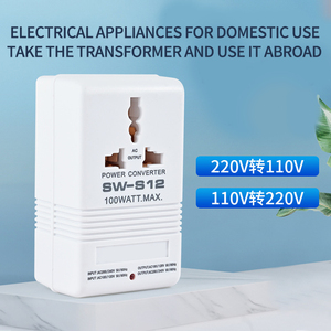 Directo de fábrica Convertidor de CA monofásico de 220V a 110V/110V a 220V Transformador de aumento/reducción de potencia - Product Image 2
