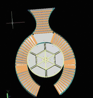 Plan de conception 3D pour escalier de villa, dessin graphique, garantie durable de 5 ans, service de conception tout-en-un