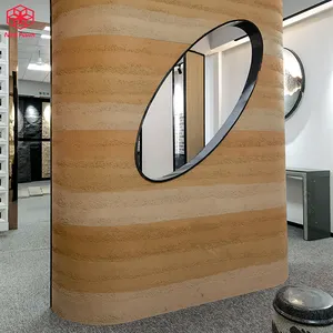 Flexible Stone Rammed Earth Wall Board Soft Tile Slabs Soft Stone Panel Loam Wall Cladding For Stores Renovation