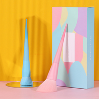 Pinceaux de maquillage professionnels pour le visage, 17 pièces, design dégradé arc-en-ciel, pour le maquillage quotidien