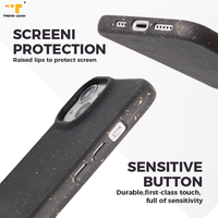 Chine Fabrication Nouvelle Arrivée Biodégradable Antichoc Android Téléphone Portable Cas Pour iPhone 15 Pro Max