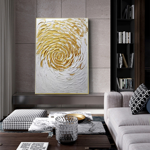 Arte de pared moderno personalizado al por mayor 100% pintura al óleo hecha a mano en lienzo de textura gruesa <span class=keywords><strong>cuadro</strong></span> abstracto para decoración de hotel Dafen - Product Image 6