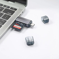 Adaptador de Lector de Tarjetas SD/TF OTG para Teléfono Móvil con Molde Privado, Unidad Flash USB, Carcasa de Aluminio, Convertidor para Computadora de Escritorio, Modelo USB 2.0