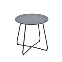 Table d'appoint compacte en acier au carbone de style nordique - Table de chevet pour salon et chambre à coucher - Support mobile de rangement - Vente en gros disponible