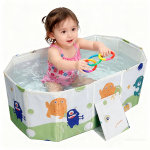<span class=keywords><strong>Baignoire</strong></span> pliable en PVC pour bébé, portable, mobile, durable, écologique, pour enfants - Product Image 3