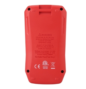 เครื่องทดสอบแรงดันและกระแสไฟฟ้าสูงสุดของโมดูล UNI-T UT673PV พร้อมการรับประกัน 1 ปี และวัสดุพลาสติก - Product Image 1