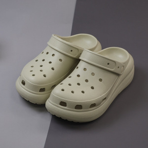 Zuecos de EVA de Color Sólido, Plataforma, Punta Cerrada, Transpirables, Unisex, para Verano y Exteriores - Product Image 1
