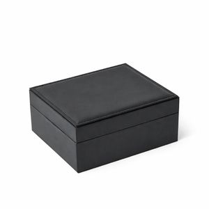 Boîte à montres pour femmes, boîte à bijoux minimaliste personnalisée en similicuir rigide, support à montre en velours, logo personnalisé, service OEM accepté - Product Image 3