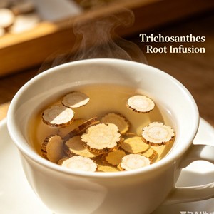 Racine de serpentiflore séchée, arôme herbal terrestre doux et léger, matière première pour l'épaississement des aliments, base pour mélange de boissons, soin hydratant délicat - Product Image 5