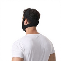 Sangle amincissante pour le menton, réducteur de double menton, support ajustable pour la mâchoire, pour hommes et femmes, pour sculpter et raffermir le contour du visage