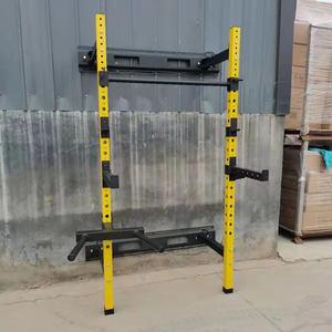 Barra de tracción plegable montada en la pared para gimnasio en casa, máquina de entrenamiento de fuerza, bastidores sentadillas, equipo de gimnasio, estación de función mutli - Product Image 6