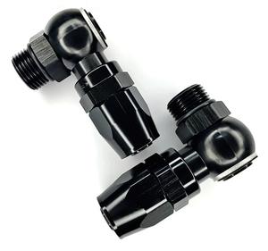 新着アルミAN4 AN6 AN8 AN10 AN12 AN16アダプター適合ラバーホース<span class=keywords><strong>AN</strong></span>バンジョーフィッティング - Product Image 1