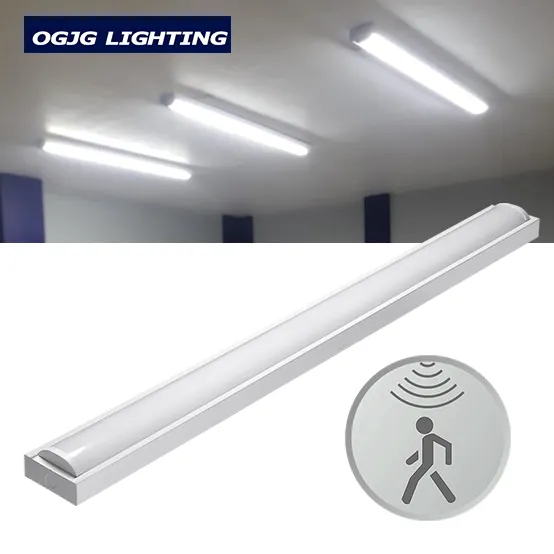 5 years warranty indoor emergency motion dimmable ceiling mounted tube linear wall luminaires 600mm LED batten light