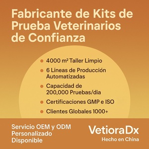 Kit de Prueba Rápida de Amylóido (SAA)-FSAA en Suero Felino para Mascotas, Biomarcador de Inflamación Veterinaria para Gatos, Uso Diagnóstico, VetioraDx - Product Image 2