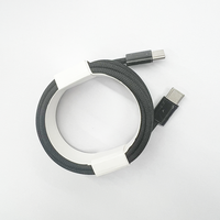 Câble USB C vers USB C 60W Câble de charge rapide tissé de type C pour iPhone