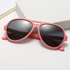 Lunettes de soleil polarisées unisexes carrées pour la conduite, monture PC pleine monture Tr90, miroir UV400, vision nocturne, tendance - Product Image 4