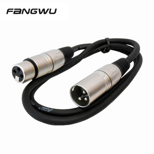 Cable de <span class=keywords><strong>Audio</strong></span> <span class=keywords><strong>XLR</strong></span> de Alta Calidad de 3 y 4 Núcleos, Cable Auxiliar de PVC para Altavoces y Monitores - Product Image 2