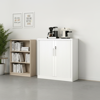 Meuble de rangement pour imprimante de bureau, armoire de classement multi-niveaux en acier, meuble de rangement latéral robuste en métal
