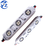 Fabricant professionnel Injection Rgb Pleine couleur IP68 3pcs SMD 5050 Module LED DC 12V 2700-20000K pour boîte lumineuse et utilisation en extérieur