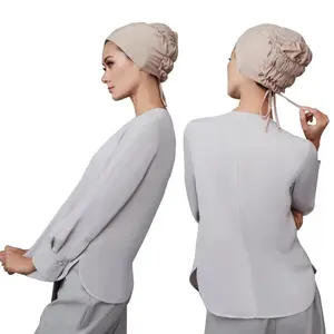 Boutique-ropa interior elástica para mujer, Hijab, ropa interior, Hijab ajustable, bandanas