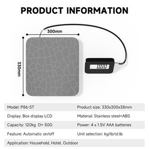 New Style 120KG ABS Plastic Postal <strong>Industrial</strong> <strong>Electronic</strong> Package Platform Postage Shipping <strong>Scale</strong> Digital Weigh Postal <strong>Scale</strong> - Product Image 2