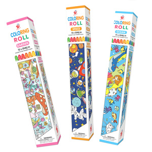 Poster da <span class=keywords><strong>colorare</strong></span> gigante rimovibile per bambini artigianato artistico fai da te pittura da disegno rotoli di carta per il regalo di Natale del bambino - Product Image 6