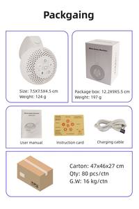 Veilleuse portable chauffante pour le sommeil, aide au sommeil pour bébé, appareil apaisant, 16 chants <span class=keywords><strong>de</strong></span> la nature, haut-parleur <span class=keywords><strong>de</strong></span> bruit blanc - Product Image 6