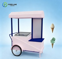 Chariot à glaces gelato, chariot à glaces à vendre, chariot à glaces pour vélo