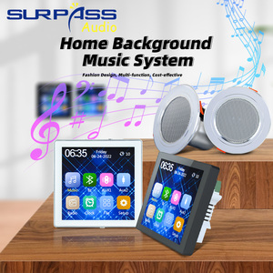 425e Nhà Thông Minh Hệ thống Mini 4 inch đa kênh màu xanh-răng điều khiển từ xa trong tường khuếch đại với 4 âm thanh Stereo Loa trần - Product Image 6