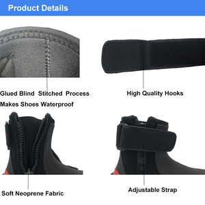 <span class=keywords><strong>Zapatos</strong></span> de Agua de 5mm para Natación, Corte Alto, Antideslizantes, Vulcanizados, de Neopreno, para Buceo, para Hombre y Mujer - Product Image 5