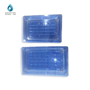 Bandeja de <span class=keywords><strong>sushi</strong></span> dorada Blister Contenedor de comida de plástico Plato de servicio para llevar Bandejas de <span class=keywords><strong>sushi</strong></span> de lujo desechables Caja de embalaje con tapa - Product Image 5